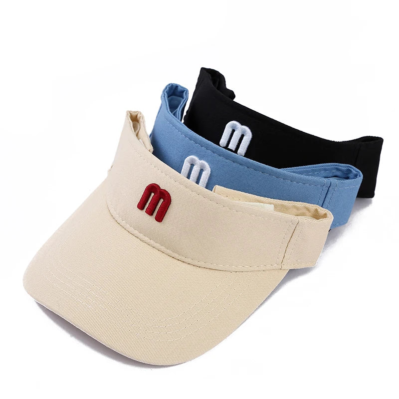 Women Anti-UV Sun Hats Breathable Adjustable Empty Top Visor Caps for Men Tennis Golf Running Travel Beach Sport Outdoor Hat Women Anti-UV Sun Hats Breathable Adjustable Empty Top Visor Caps for Men Tennis Golf Running Travel Beach Sport Outdoor Hat